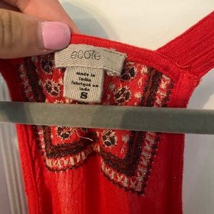 Urban Outfitters embroidered tank